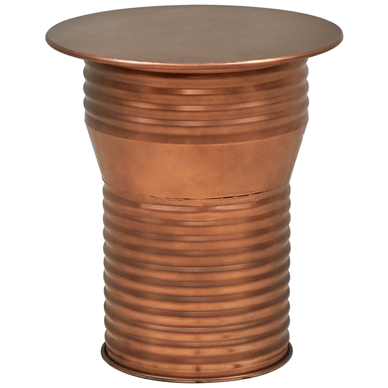 Приставной стол Tin Can Side Table Медь Приставной стол Tin Can Side Table Медь в Рязани | Loft Concept