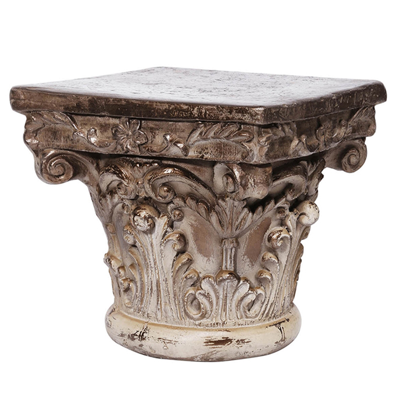 Статуэтка Corinthian order Белый Коричневый винтаж Статуэтка Corinthian order Белый Коричневый винтаж в Рязани | Loft Concept