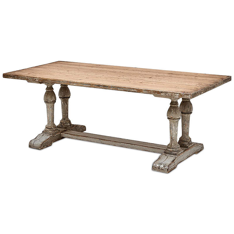 Обеденный стол Niseti Table Бежево-серый Обеденный стол Niseti Table Бежево-серый в Рязани | Loft Concept