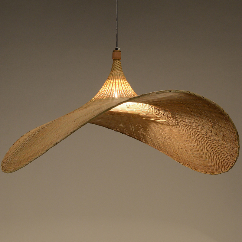 Подвесной светильник Straw Hat Pendant Древесина Подвесной светильник Straw Hat Pendant Древесина в Рязани | Loft Concept