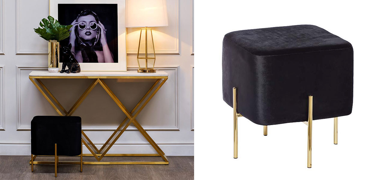 Пуф La Jonni black - фото