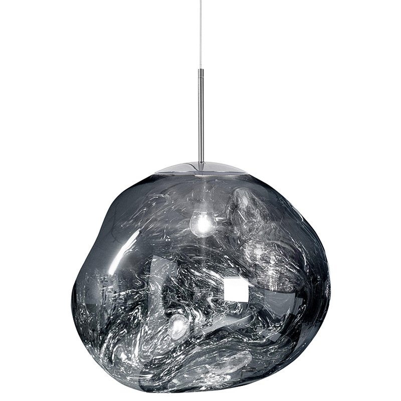 Подвесной светильник Tom Dixon Melt Pendant Silver Серый Серебряный Подвесной светильник Tom Dixon Melt Pendant Silver Серый Серебряный в Рязани | Loft Concept