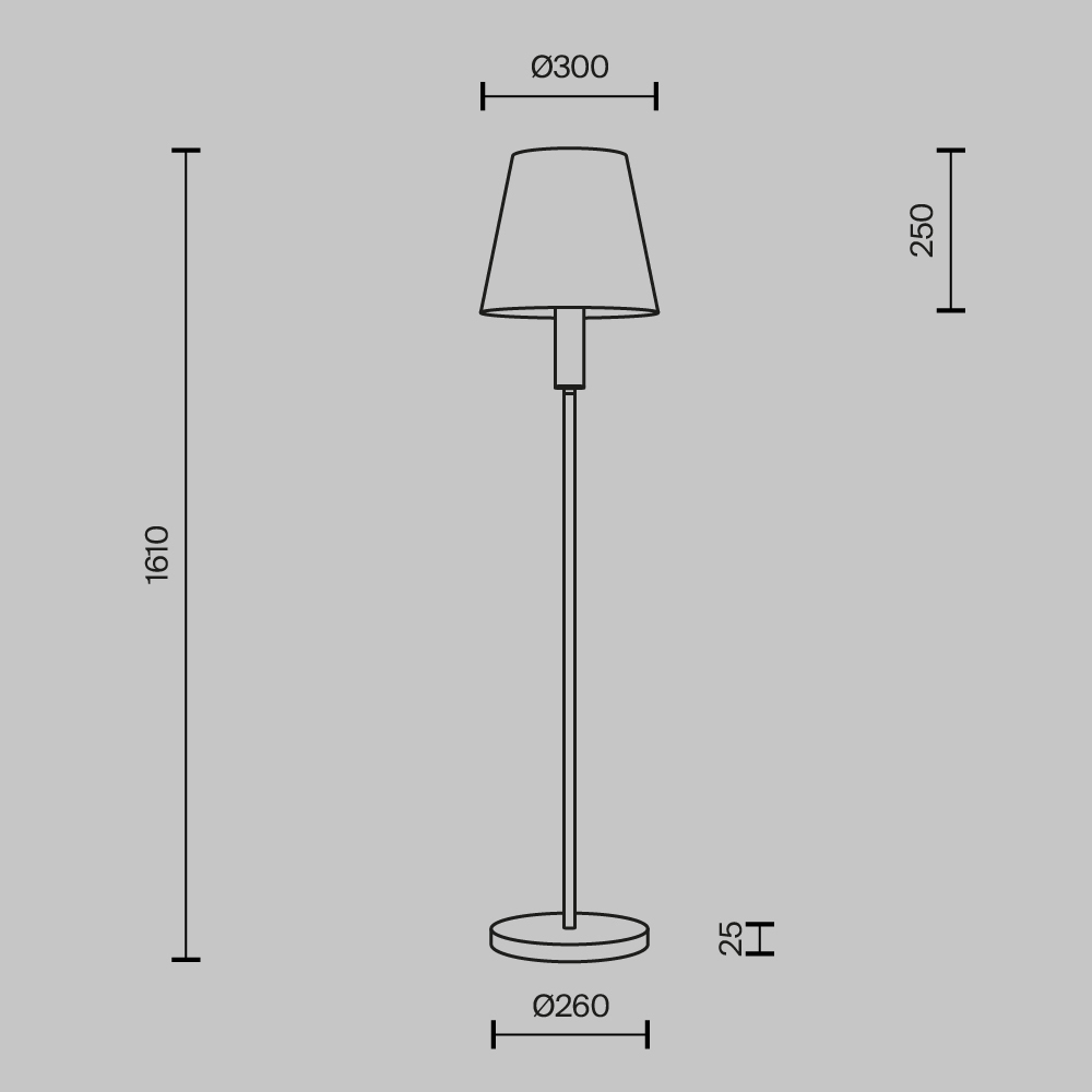 Напольный светильник Lira E27 в Рязани