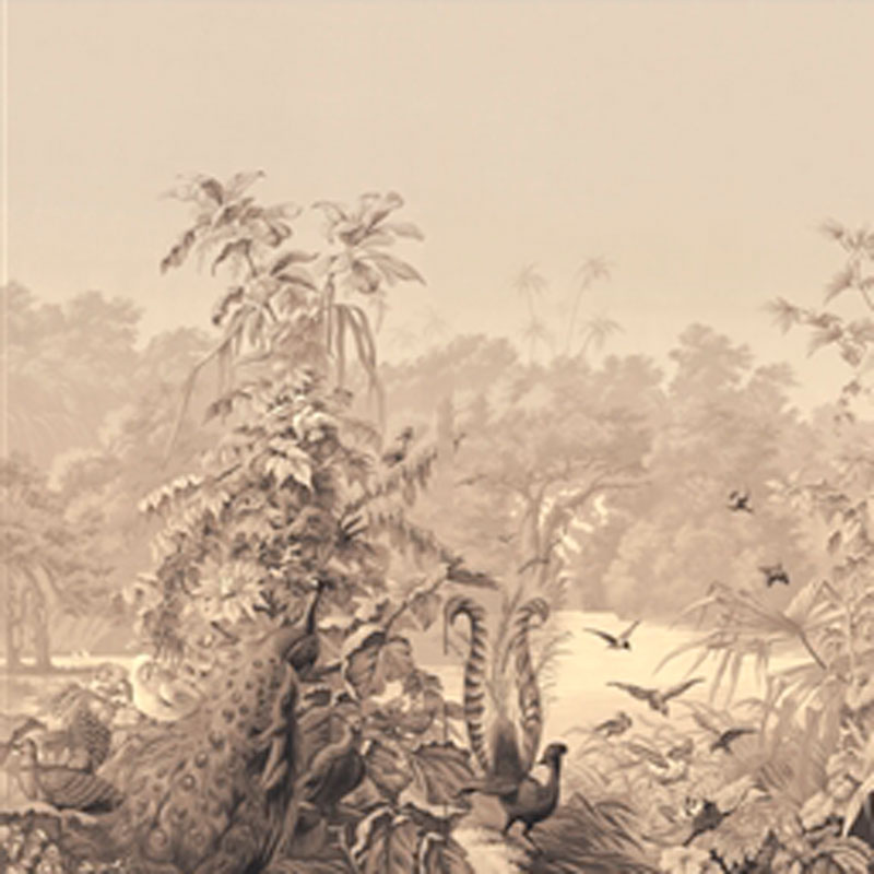 Обои ручная роспись Brazil Sepia Обои ручная роспись Brazil Sepia в Рязани | Loft Concept