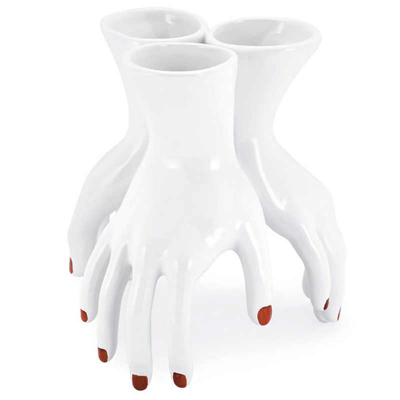 Ваза VASE HANDSTAND Белый Ваза VASE HANDSTAND Белый в Рязани | Loft Concept