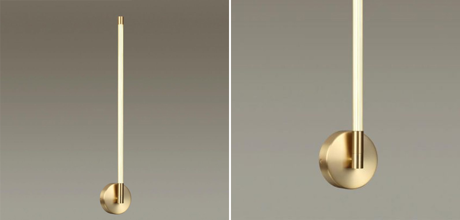 Бронзовое Бра Trumpet tube светодиодное Бронзовое Бра Trumpet tube светодиодное - Loft-Concept в Рязани