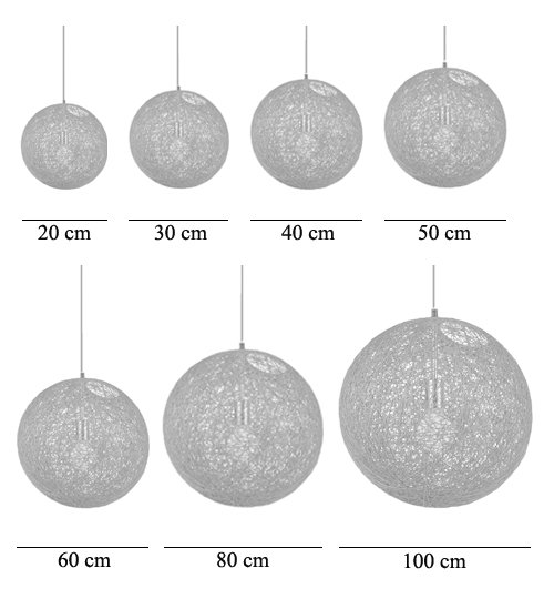 Подвесной светильник The Random Light Black 40 в Рязани