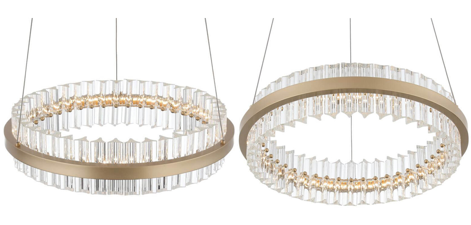 Люстра Ring Horizontal Gold Люстра Ring Horizontal Gold - Loft-Concept в Рязани