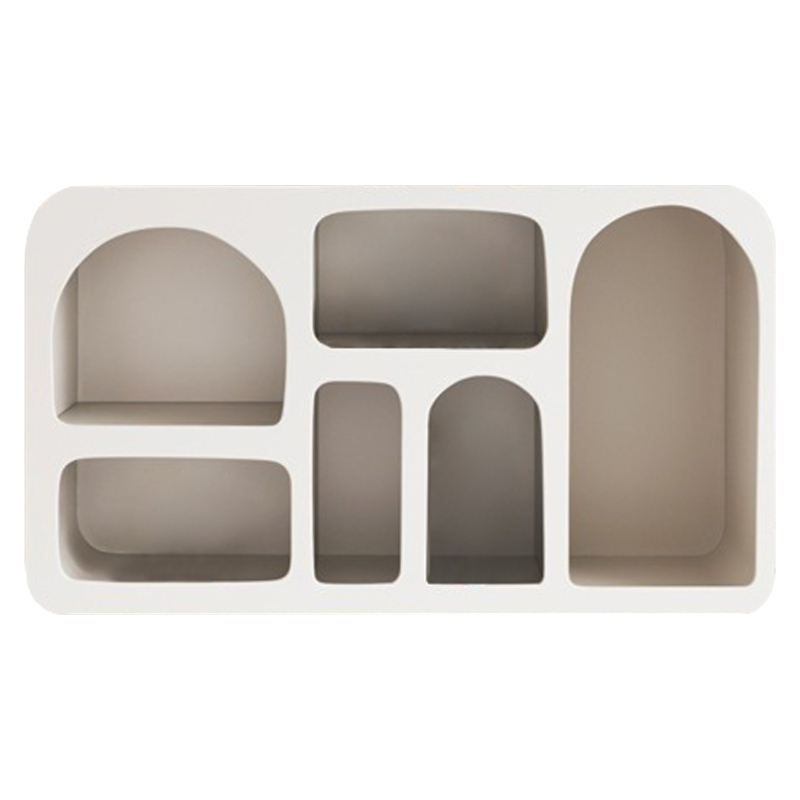 Стеллаж Cave Pastel Console Cabinet Бежевый Стеллаж Cave Pastel Console Cabinet Бежевый в Рязани | Loft Concept