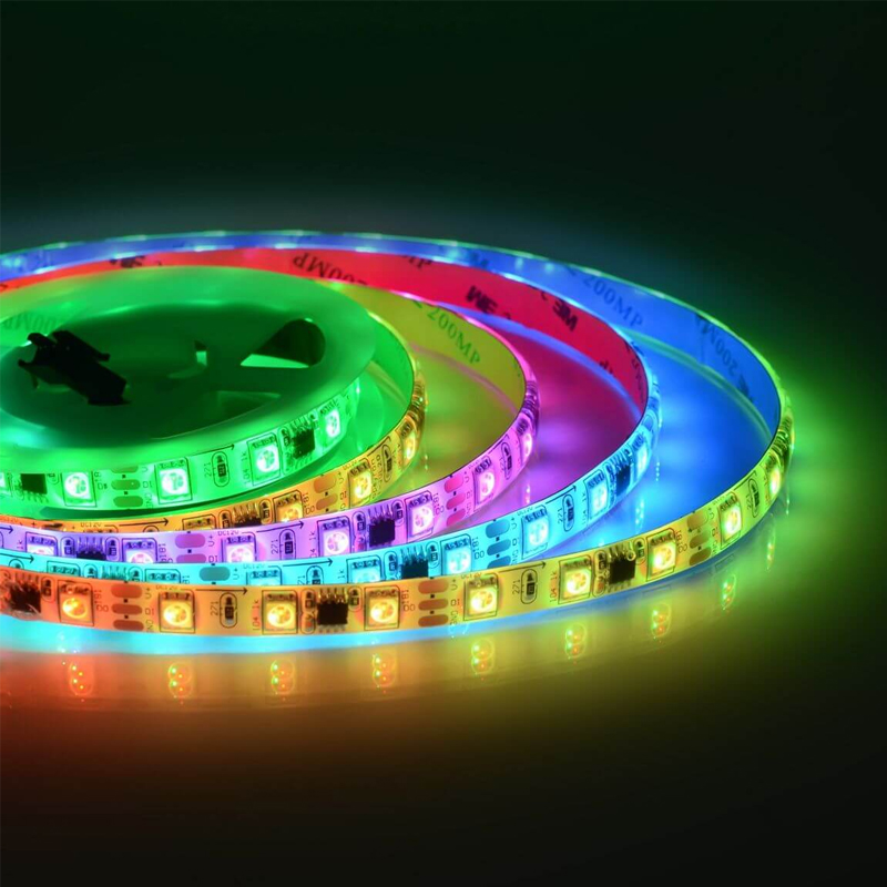 Комплект светодиодной влагозащищенной ленты 14,4W/m 60Led/m 5050SMD разноцветный 2M Белый Комплект светодиодной влагозащищенной ленты 14,4W/m 60Led/m 5050SMD разноцветный 2M Белый в Рязани | Loft Concept
