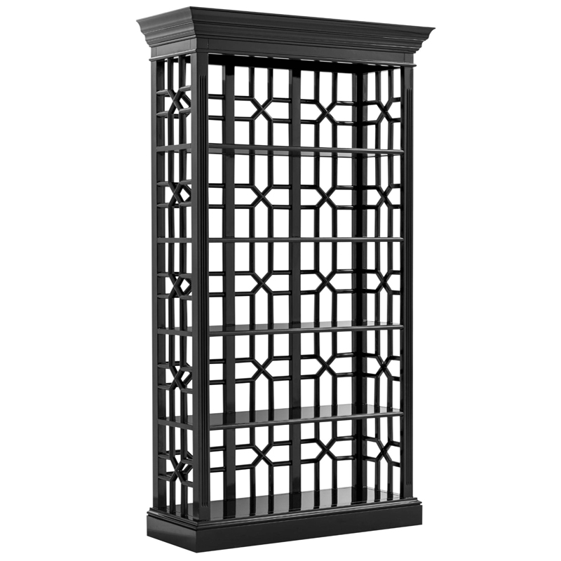 Стеллаж Cabinet Colliers Черный Стеллаж Cabinet Colliers Черный в Рязани | Loft Concept