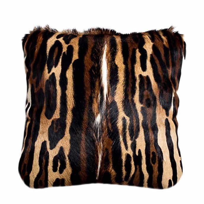 Подушка меховая Ocelot Коричневый Подушка меховая Ocelot Коричневый в Рязани | Loft Concept