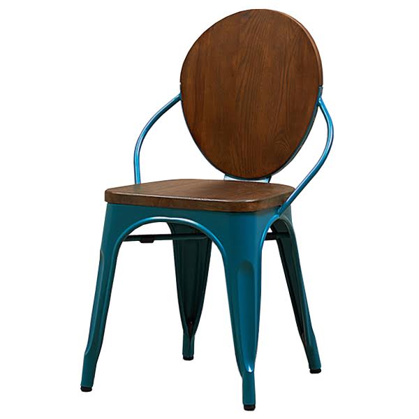 Стул Tolix chair Wooden Turquoise Дуб темный Бирюзовый Стул Tolix chair Wooden Turquoise Дуб темный Бирюзовый в Рязани | Loft Concept