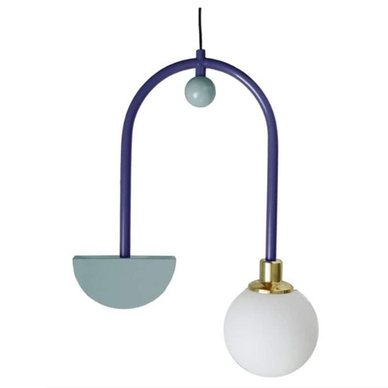 Дизайнерский Светильник Green Space II Ceiling Lamp by Dovain Studio Белый Синий Дизайнерский Светильник Green Space II Ceiling Lamp by Dovain Studio Белый Синий в Рязани | Loft Concept