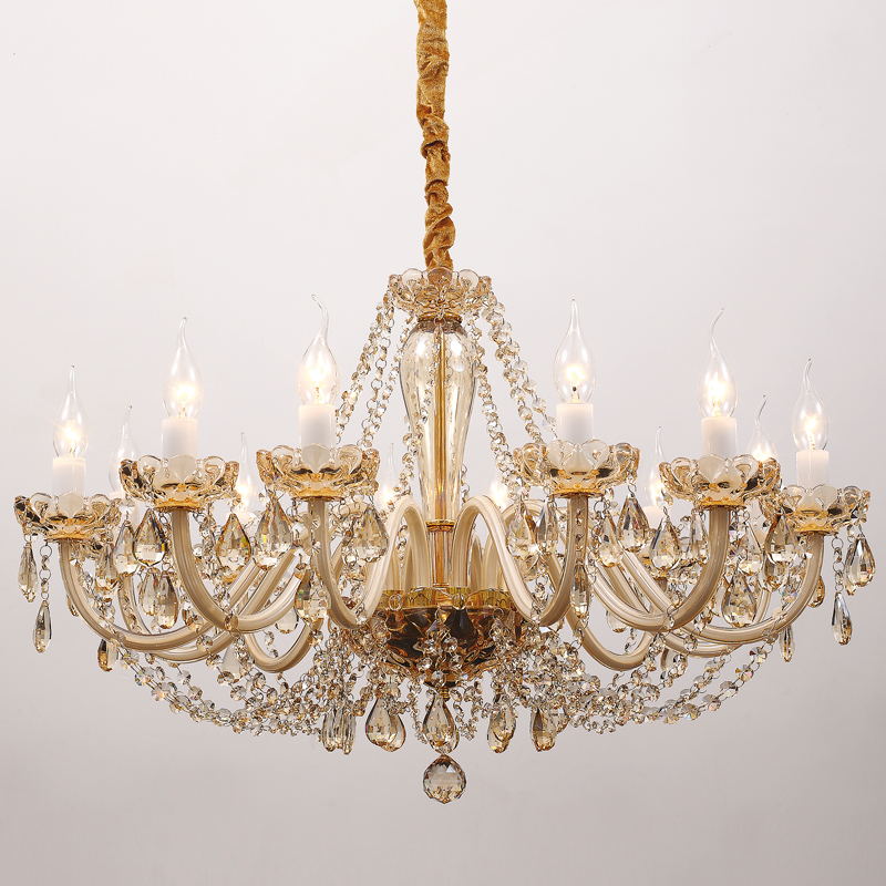 Люстра Marcelon Chandelier 81 Золотой Шампань Глянцевое золото Люстра Marcelon Chandelier 81 Золотой Шампань Глянцевое золото в Рязани | Loft Concept