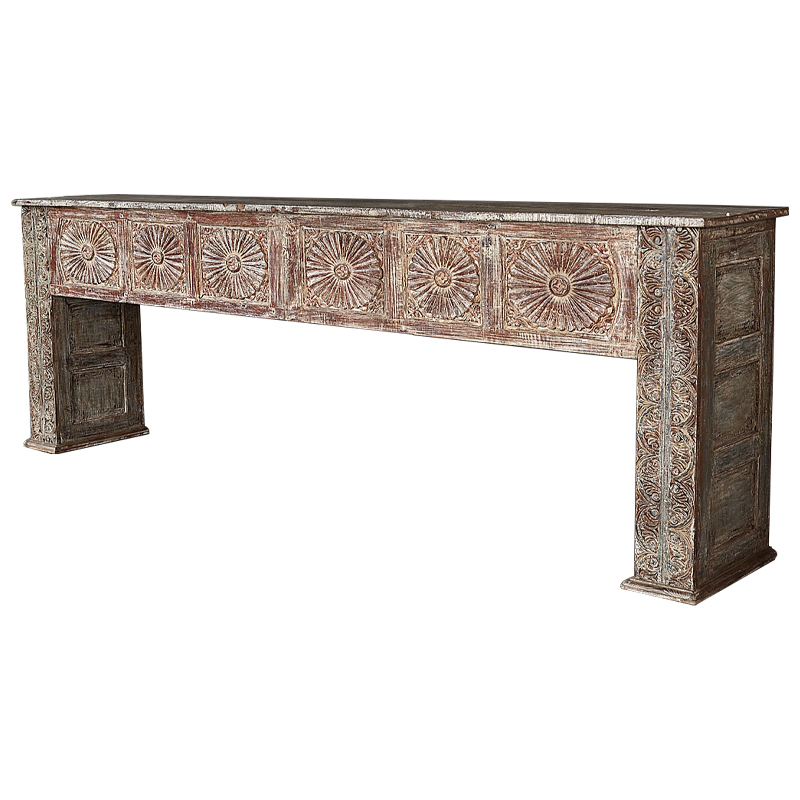 Консоль Narang Console Коричневый винтаж Консоль Narang Console Коричневый винтаж в Рязани | Loft Concept