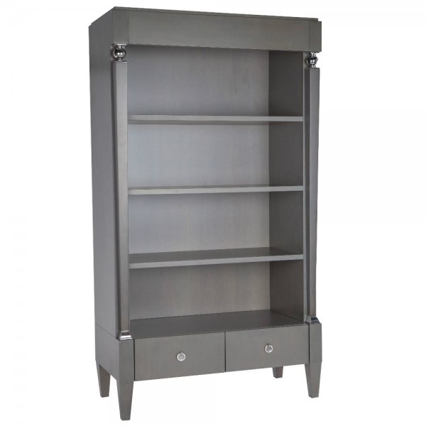 Книжный шкаф Oriental Minimalism Cabinet Коричневый Книжный шкаф Oriental Minimalism Cabinet Коричневый в Рязани | Loft Concept
