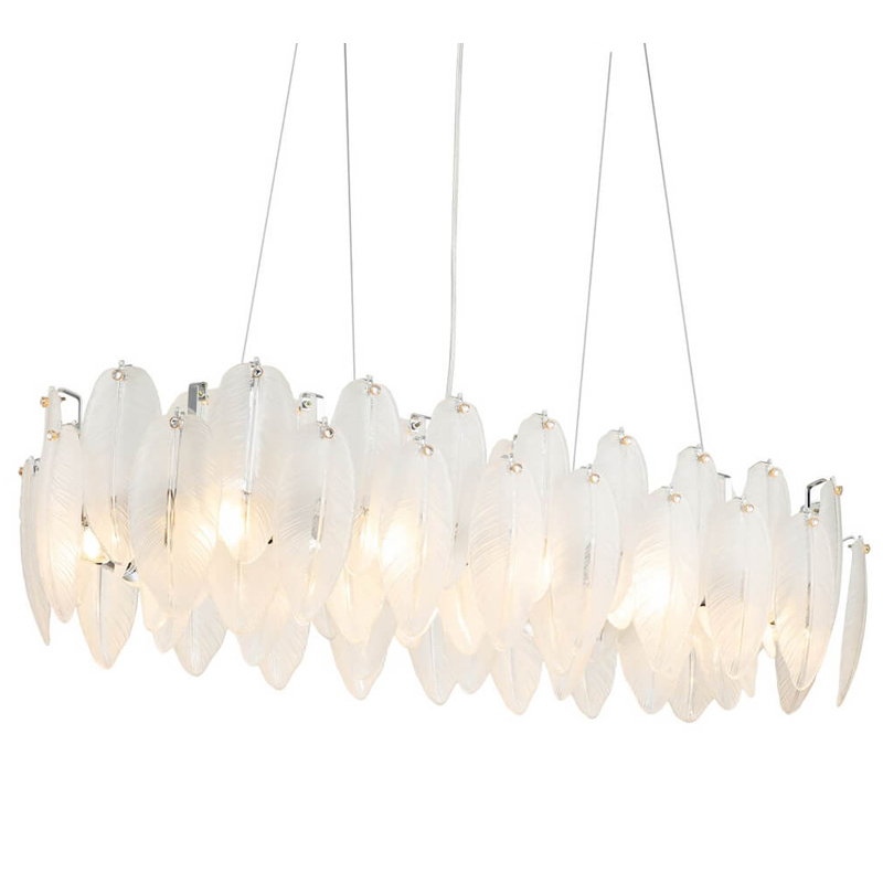 Люстра Bud Petals Chandelier Chrome Line Хром Люстра Bud Petals Chandelier Chrome Line Хром в Рязани | Loft Concept