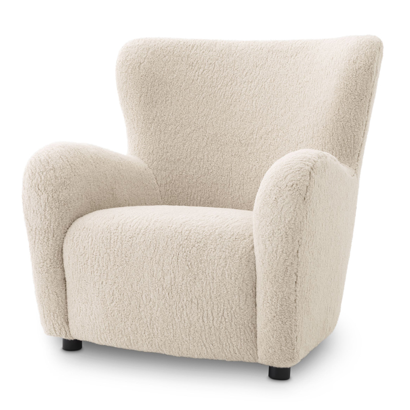 Кресло Eichholtz Chair Svante L Кремовый Черный Кресло Eichholtz Chair Svante L Кремовый Черный в Рязани | Loft Concept