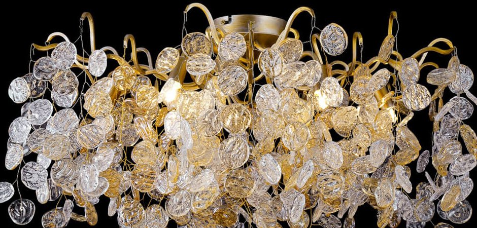 Потолочный светильник FAIRYTREE Chandelier Gold 8 Потолочный светильник FAIRYTREE Chandelier Gold 8 - Loft-Concept в Рязани