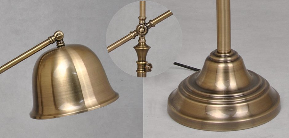 Настольная лампа Antic Bell Table Lamp Настольная лампа Antic Bell Table Lamp - Loft-Concept в Рязани