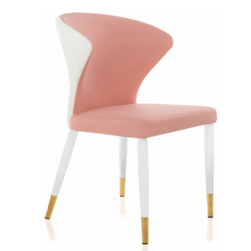 Стул Iolanthe Stool Белый Розовый (Rose) Стул Iolanthe Stool Белый Розовый (Rose) в Рязани | Loft Concept