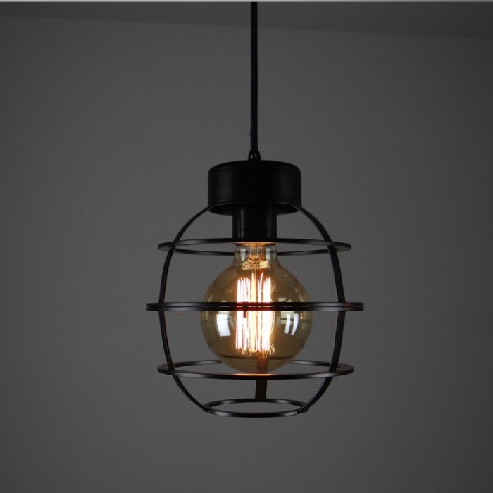 Подвесной светильник Loft Industrial Buble Черный Подвесной светильник Loft Industrial Buble Черный в Рязани | Loft Concept