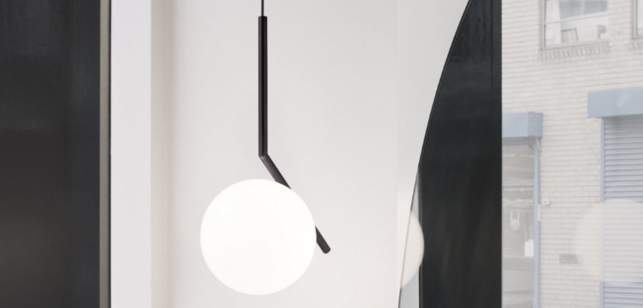 Люстра Flos IC Lights Black - Loft-Concept в Рязани