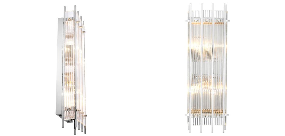 Бра Wall Lamp Sparks L Nickel Бра Wall Lamp Sparks L Nickel - Loft-Concept в Рязани
