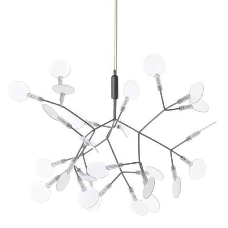 Люстра Heracleum silver 50 Серебряный Белый Люстра Heracleum silver 50 Серебряный Белый в Рязани | Loft Concept