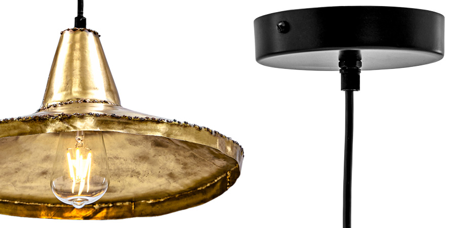 Подвесной светильник Rough Gold Pendant II Подвесной светильник Rough Gold Pendant II - Loft-Concept в Рязани
