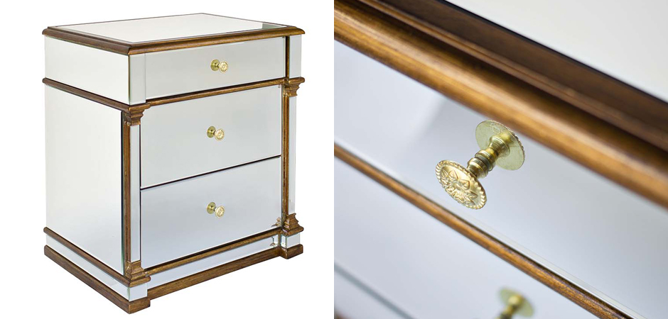 Тумба Mirror Classic Nightstand Тумба Mirror Classic Nightstand - Loft-Concept в Рязани
