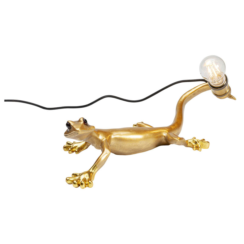 Настольная лампа Lizard Table Lamp Золотой Настольная лампа Lizard Table Lamp Золотой в Рязани | Loft Concept