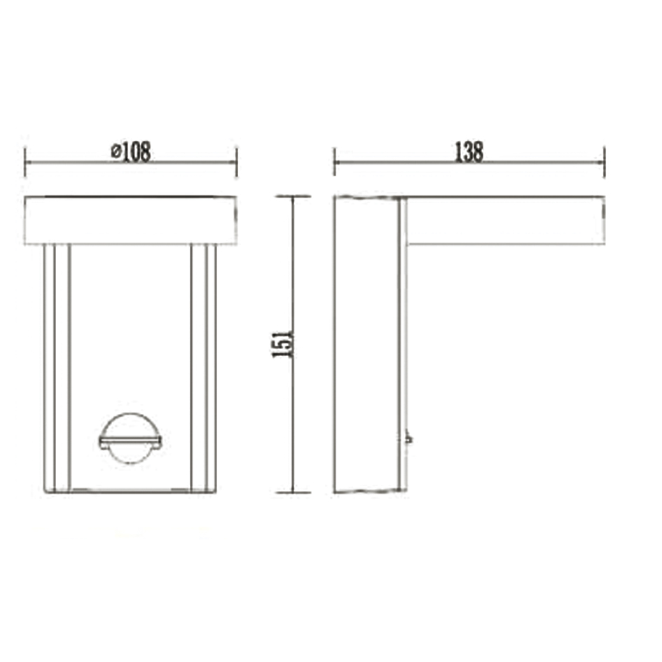 Уличный светильник Lidi sconce Уличный светильник Lidi sconce в Рязани