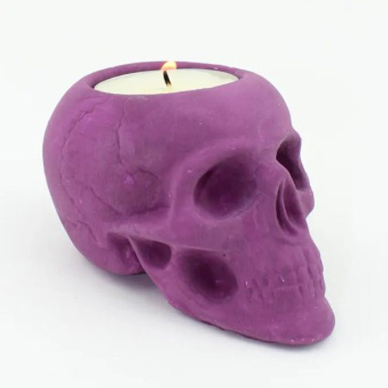 Подсвечник Purple Skull Пурпурный Подсвечник Purple Skull Пурпурный в Рязани | Loft Concept