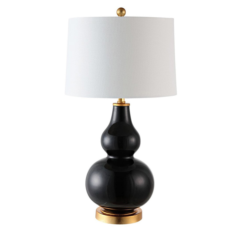 Настольная лампа Loraine Black Table lamp Черный в Рязани | Loft Concept 