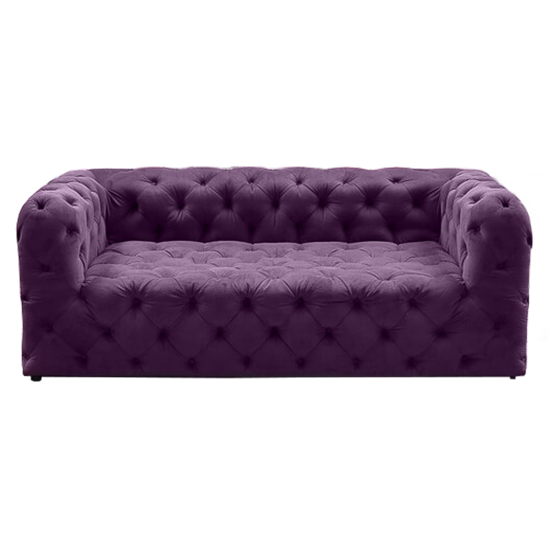 Диван Soho tufted purple velor Фиолетовый Диван Soho tufted purple velor Фиолетовый в Рязани | Loft Concept