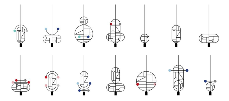 Подвесной Светильник Lines & Dots Home Adventures LDS17 - фото №2