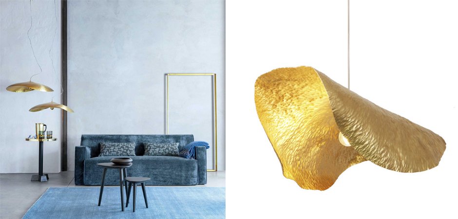 Люстра Gervasoni Brass 95 Suspension Lamp Люстра Gervasoni Brass 95 Suspension Lamp - Loft-Concept в Рязани
