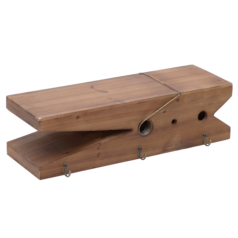 Полка Pin Shelf Древесина Полка Pin Shelf Древесина в Рязани | Loft Concept