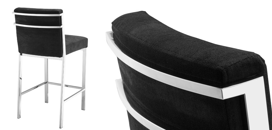 Полубарный стул Eichholtz Counter Stool Scott Steel Полубарный стул Eichholtz Counter Stool Scott Steel - Loft-Concept в Рязани