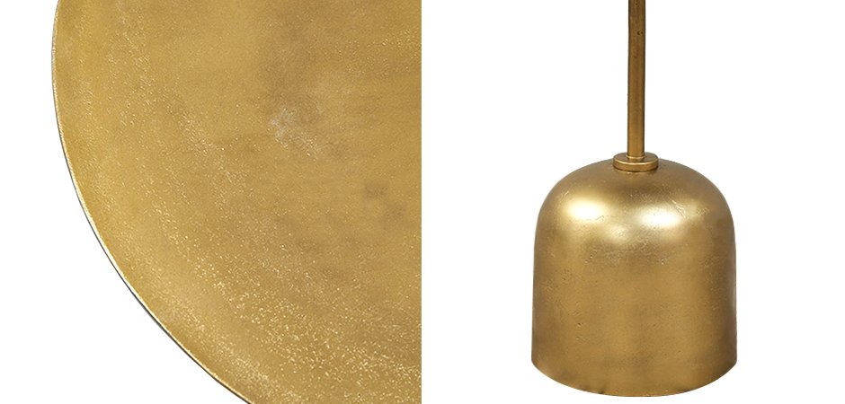 Приставной стол металлический Gold Приставной стол металлический Gold - Loft-Concept в Рязани