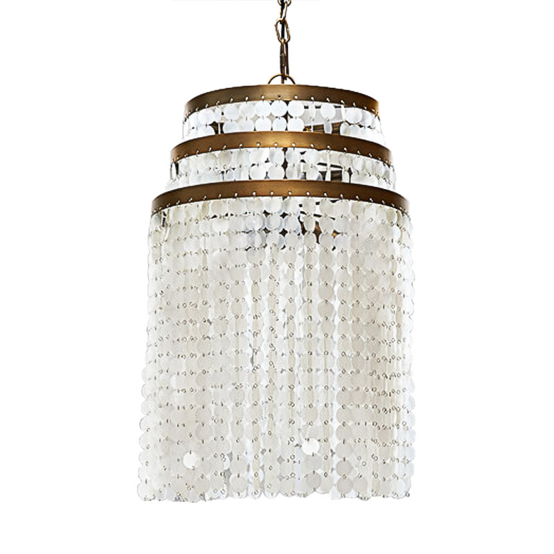 Люстра Potier Chandeliers Латунь Белый Люстра Potier Chandeliers Латунь Белый в Рязани | Loft Concept