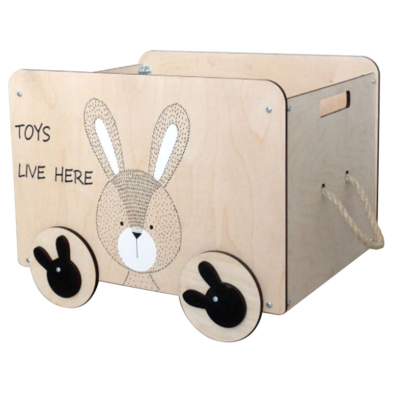 Ящик Wooden Box Bunny Ящик Wooden Box Bunny в Рязани | Loft Concept