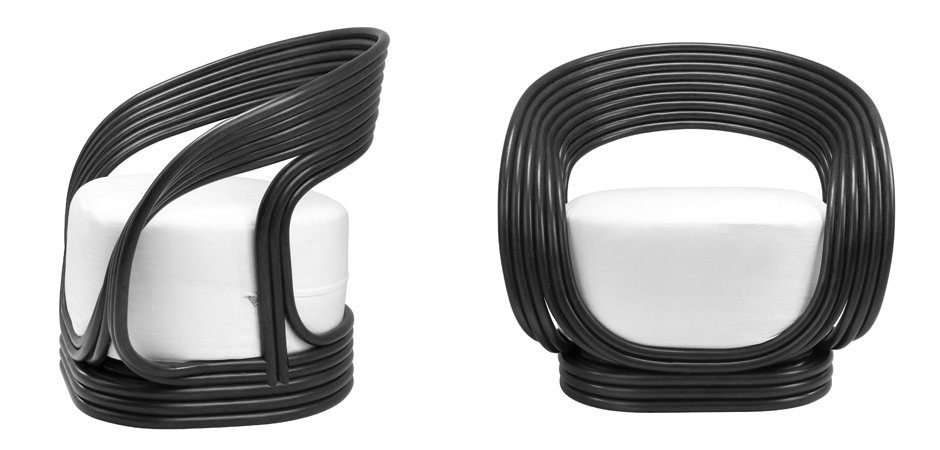 Кресло Eichholtz Chair Romeo Black Кресло Eichholtz Chair Romeo Black - Loft-Concept в Рязани
