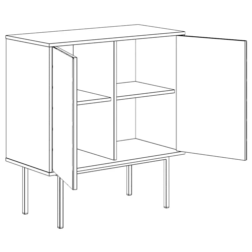 Шкаф-буфет с зеркальным декором Serena Cupboard Шкаф-буфет с зеркальным декором Serena Cupboard в Рязани