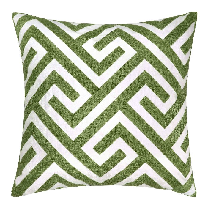 Декоративная подушка Green Ornament #3 Декоративная подушка Green Ornament #3 в Рязани | Loft Concept