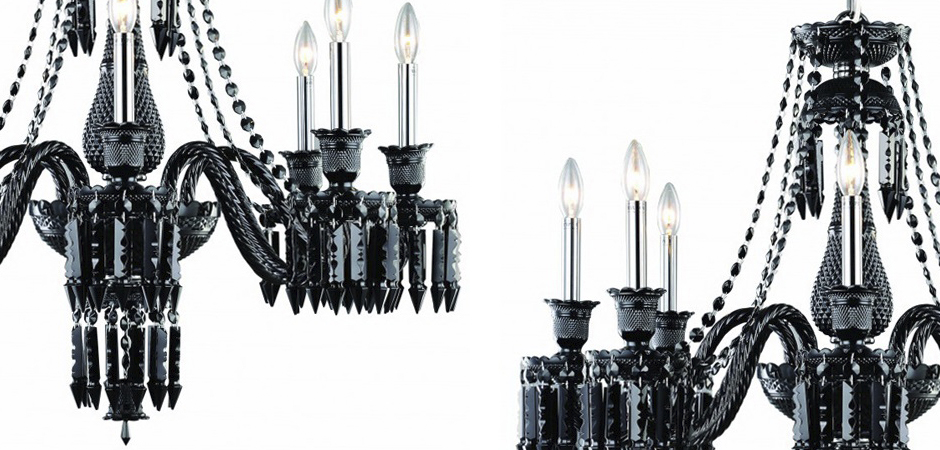 Люстра BACCARAT Zenith Midnight Chandelier 8 Люстра BACCARAT Zenith Midnight Chandelier 8 - Loft-Concept в Рязани