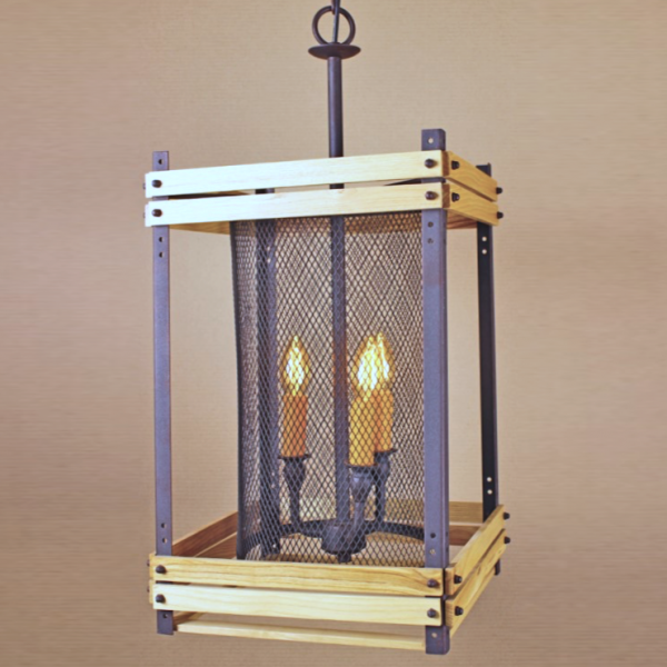 Люстра Village Candle Pendant Коричневый Люстра Village Candle Pendant Коричневый в Рязани | Loft Concept