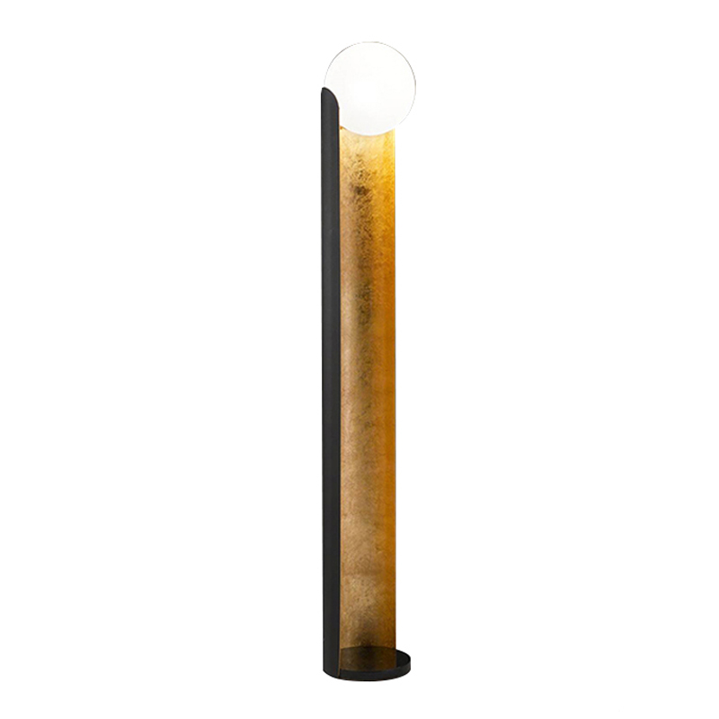 Торшер Alta Floor Lamp Золотой Черный Белый Торшер Alta Floor Lamp Золотой Черный Белый в Рязани | Loft Concept